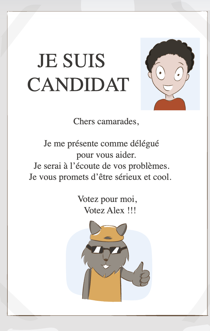 Élection des délégués et éco-délégués de 6ème, année 2026-2027